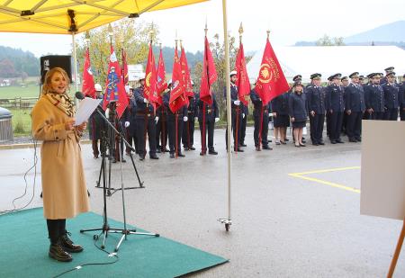 TEMELJNI KAMEN DOMA ZAŠČITE IN REŠEVANJA Z MEDGENERACIJSKIM CENTROM RAKEK 25 FOTO LJUBO VUKELIČ